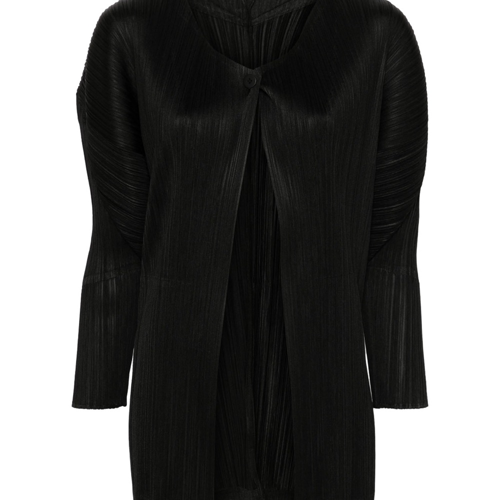pleats please issey Miyake Black Jacket